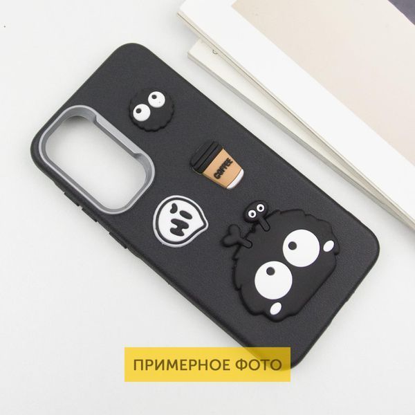 Чохол TPU Leather Toys для Xiaomi Redmi 14C / Redmi A4 / Poco C75 Monster / Black 346469 фото
