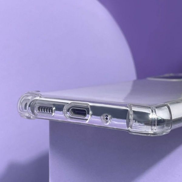 Чохол WXD Силікон 0.8 mm HQ Samsung Galaxy A06 clear 334878 фото