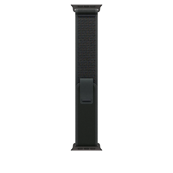Ремінець Apple Watch Trail Loop Band M/L Для Watch 49mm - Black Titanium Finish - Black (MYQ63) 360472 фото