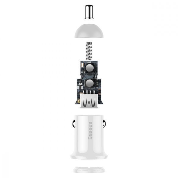АЗП 2USB Baseus Grain Pro (4.8A) (CCALLP-01) Black 217028 фото