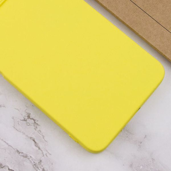 Чохол Silicone Cover Lakshmi Full Camera (A) для Samsung Galaxy M14 5G Жовтий / Flash 276012 фото