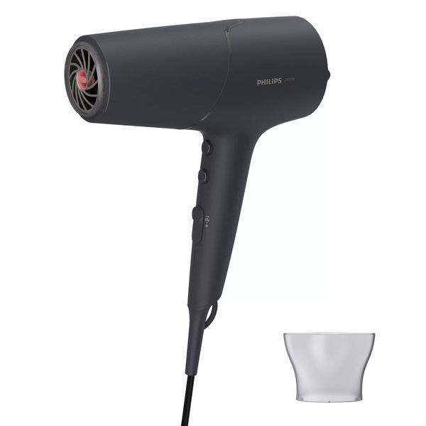 Фен Philips 5000 Series, 2100Вт, 3 режими, іонізація, хол. обдув, темно-сірий (BHD504/00) 363053 фото