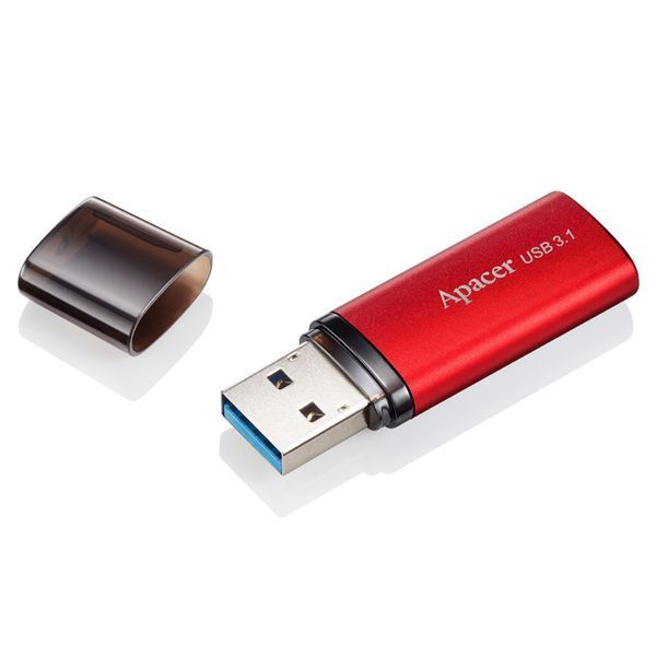 Накопичувач Apacer 128GB USB 3.2 Type-A AH25B Червоний (AP128GAH25BR-1) 373946 фото
