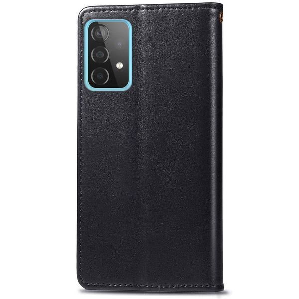 Шкіряний чохол книжка GETMAN Gallant (PU) для Samsung Galaxy A52 4G / A52 5G / A52s Чорний 213281 фото