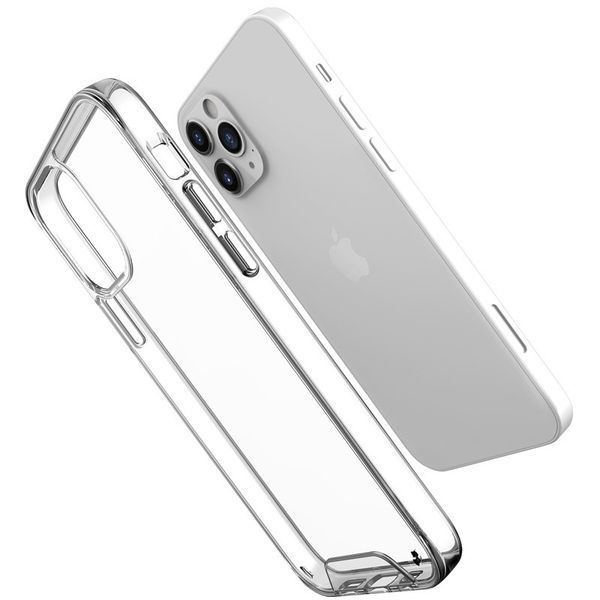 Чохол TPU Space Case transparent для Apple iPhone 12 Pro / 12 (6.1") Прозорий 238367 фото