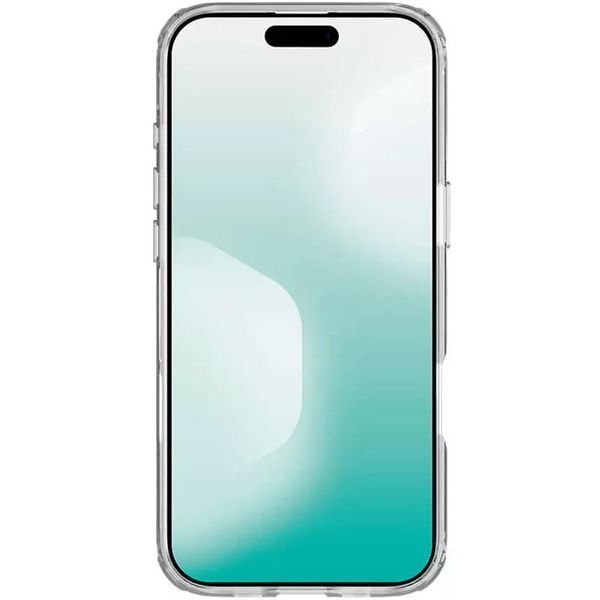 TPU чохол Nillkin Nature Pro Magnetic для Apple iPhone 17 Air (6.5") Чорний (прозорий) 414857 фото