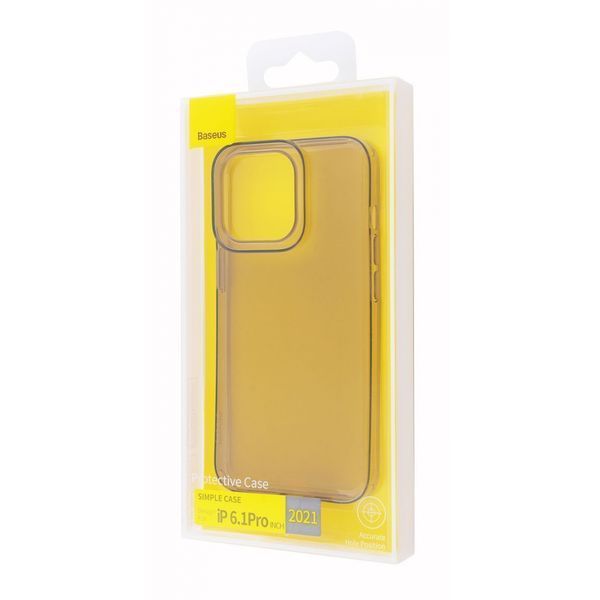 Чохол-накладка iPhone 13 Pro Baseus Simple (TPU) Transparent 216194 фото
