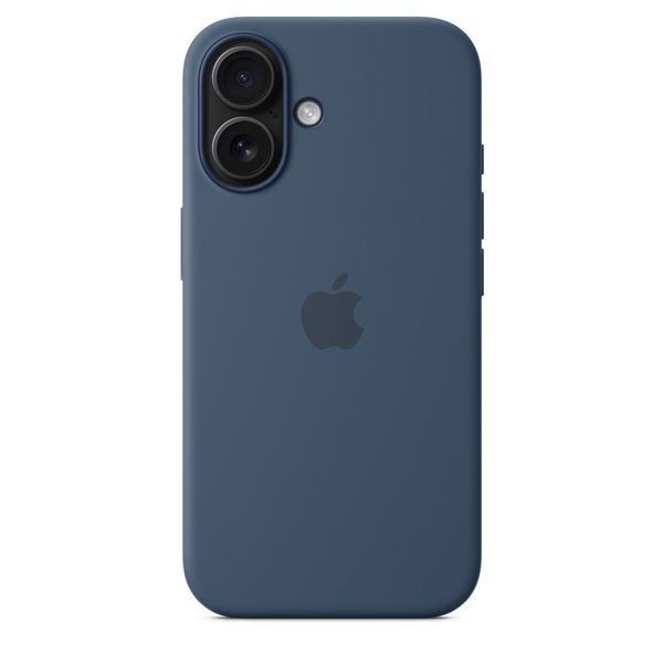 Чохол-накладка Apple iPhone 16 Plus Silicone Case with MagSafe - Denim (MYYA3) 322310 фото