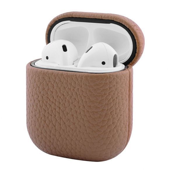 Чохол Leather Case AirPods 1/2 gray 332209 фото
