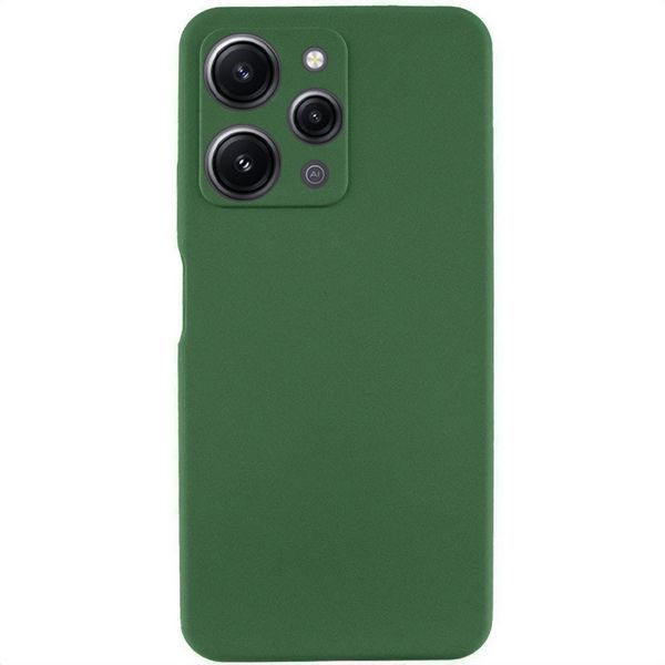 Чохол Silicone Cover Lakshmi Full Camera (AAA) для Xiaomi Redmi 12 Зелений / Cyprus Green 277046 фото