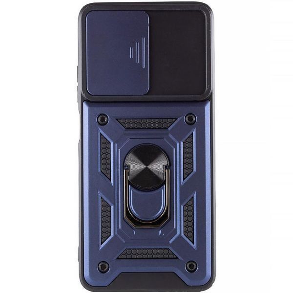 Чохол Ummi Camshield Serge Ring для Xiaomi Redmi Note 11 (Global) / Note 11S Синій 390771 фото
