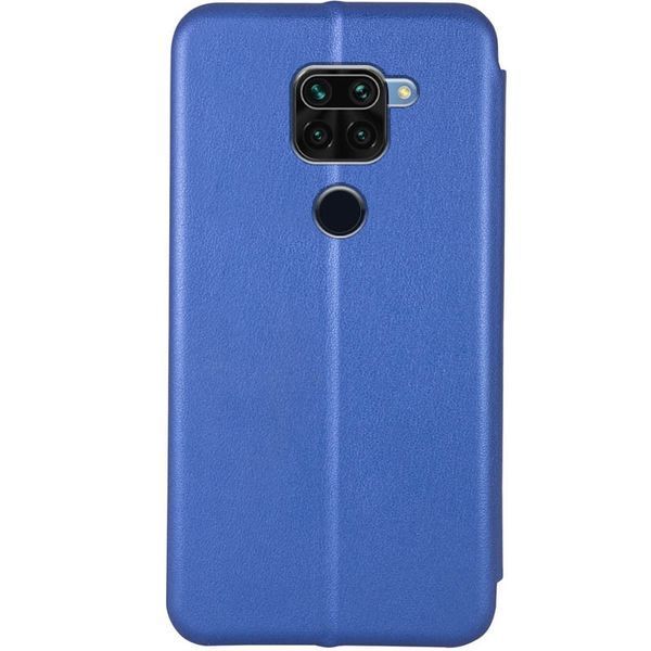 Шкіряний чохол (книжка) Classy для Xiaomi Redmi Note 9 / Redmi 10X Синій 209951 фото