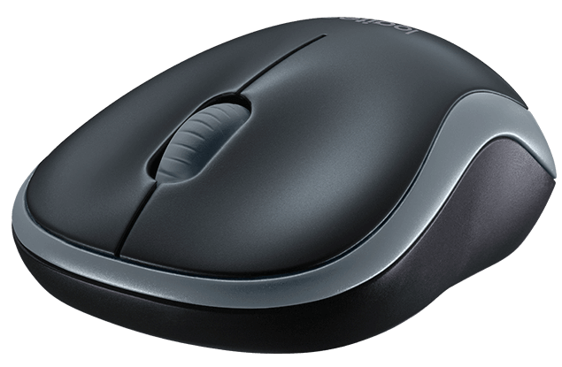 Миша LOGITECH Wireless Mouse M185 SWIFT GREY,EER2 Сірий 306031 фото