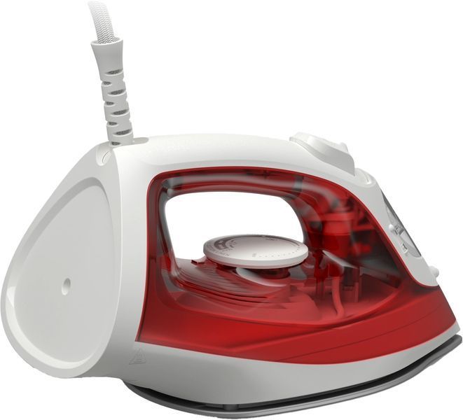 Праска PHILIPS Series 2000, 2000Вт, 250мл, паровий удар -100гр, керам. підошва, червоний (DST2010/40) 374656 фото
