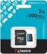Карта пам'яті Kingston MicroSDXC 1TB Canvas Go Plus Gen4 200MB/s A2 U3 V30 + SD-адаптер (SDCG4/1TB) 380516 фото 3
