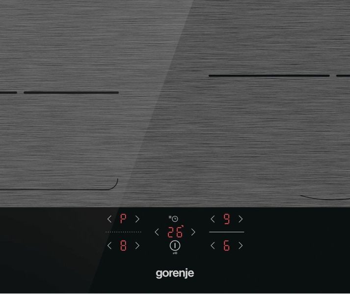 Варильна поверхня Gorenje індукційна, 60см, TouchControl, PowerBoost, чорний (GI6421SYB) 367310 фото