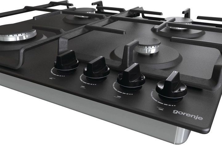 Комплект Gorenje (духовка електрична BO6735E02BK + поверхня газова G641EB), 740147, чорн (SET_BO6735E02BK_G641EB) 375225 фото