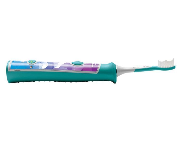 Щітка зубна електр. Philips, Sonicare For Kids, для дітей, 62т. колив/хв, насадок-2, Bluetooth, голубий (HX6322/04) 369790 фото