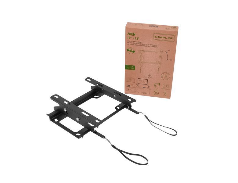 Кріплення ТВ з кутом нахилу Simpler 28EN 19-43" 363653 фото