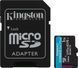 Карта пам'яті Kingston MicroSDXC 1TB Canvas Go Plus Gen4 200MB/s A2 U3 V30 + SD-адаптер (SDCG4/1TB) 380516 фото 1