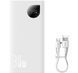 Портативна батарея Baseus 20000mAh 30W Adaman 2 (PPAD050002) White 263565 фото 3