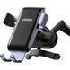 Автомобільний тримач UGREEN LP274 Gravity Phone Holder for Round Air Vent (30401) Black 314578 фото 1