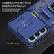 Ударостійкий чохол Camshield Army Ring для Samsung Galaxy A15 4G/5G Синій / Navy 286398 фото 4