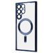 Чохол WAVE Metal Color Case with Magnetic Ring Samsung Galaxy S22 Ultra midnight blue 332597 фото 1