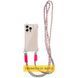 Чохол TPU CrossBody with straps для Apple iPhone 16e (6.1") Antique White 359088 фото 1