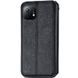 Шкіряний чохол книжка GETMAN Cubic (PU) для Xiaomi Mi 11 Чорний 204001 фото 3