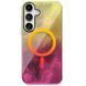 Чохол TPU Shiny Mountain (MagFit) для Samsung Galaxy S24 FE Yellow / Pink 377611 фото 1