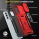 Ударостійкий чохол Camshield Army Ring для Samsung Galaxy M34 5G Червоний / Red 283619 фото 6