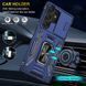 Ударостійкий чохол Camshield Army Ring для Samsung Galaxy S25 Ultra Синій / Navy 345466 фото 4
