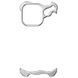 Чохол Minimalist Metal Bumper для Apple iPhone 17 Pro (6.3") Silver 405435 фото 2