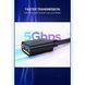 Кабель UGREEN US129 USB 3.0 Extension Male Cable 1m (10368) Black 314314 фото 3
