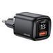 Зарядний Пристрій Usams T46 UD Series USB-A/USB-C PD&QC3.0 33W 3A with Lightning-Type-C cable Black 258880 фото 2