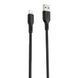 Кабель Proove Rebirth Lightning 2.4A (1m) (CCRE60001101) Black 307867 фото 1