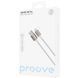 Кабель Proove Dense Metal USB to Lightning 2.4A (2m) (CCDM20001122) white 392538 фото 2
