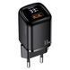 Зарядний Пристрій Usams T46 UD Series USB-A/USB-C PD&QC3.0 33W 3A with Lightning-Type-C cable Black 258880 фото 1