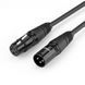 Кабель UGREEN AV130 XLR Male To Female Cable 3m (20711) Black 283265 фото 1