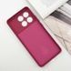 Чохол TPU GETMAN Liquid Silk Full Camera для Xiaomi Poco X6 Pro Бордовий / Marsala 397124 фото 3