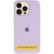 Чохол Silicone Case (AA) Logo with MagSafe для Apple iPhone 17 (6.3") Бузковий / Lilac 392992 фото 2