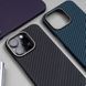 Чохол WAVE Premium Carbon Slim with Magnetic Ring iPhone 14 Plus/15 Plus black 333035 фото 4