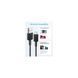 кабель ANKER 322 USB-A to USB-C - 0.9m Nylon (Чорний) 326319 фото 2