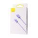 Кабель Baseus Crystal Shine Series Fast Charging Data USB кабель Type-C To Type-C 100 W 2M (CAJY000701) Black 253540 фото 7