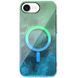 Чохол TPU Shiny Mountain (MagFit) для Apple iPhone 16e (6.1") Green / Blue 357060 фото 1