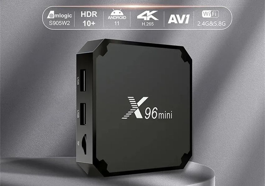 Медіаплеєр X96 mini W2 2/16 354262 фото