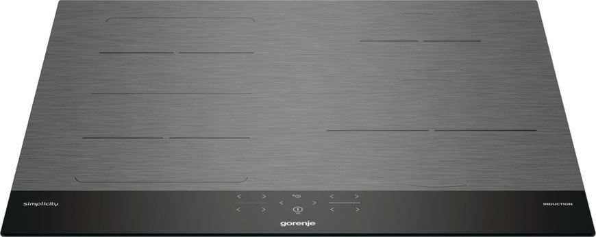 Варильна поверхня Gorenje індукційна, 60см, TouchControl, PowerBoost, чорний (GI6421SYB) 367310 фото