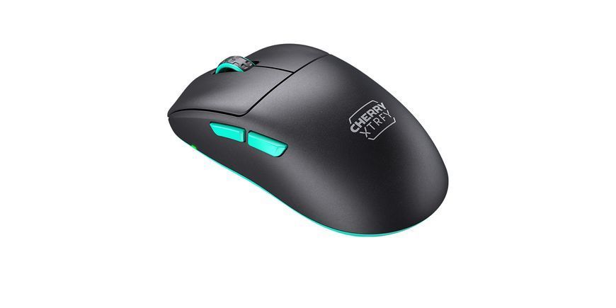 Миша Cherry Xtrfy M68, WL/USB-A, RGB, чорний (CX-M68W-BLACK) 369026 фото