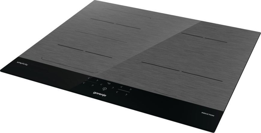 Варильна поверхня Gorenje індукційна, 60см, TouchControl, PowerBoost, чорний (GI6421SYB) 367310 фото
